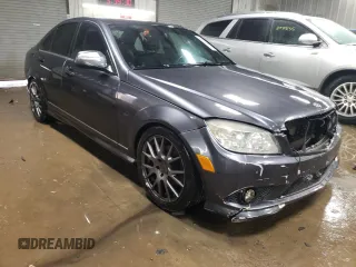 2008 Mercedes-Benz C 300 Sport with VIN WDDGF81X48F109969, listed as a Copart auction lot 88360055 with 131,789 mi miles and Salvage Title. Bid and sale history available at carsss.com. Image 4.