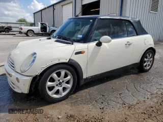 2008 MINI Convertible with VIN WMWRF33568TG18318, listed as a Copart auction lot 74856044 with 108,558 mi miles and Clean Title. Bid and sale history available at DreamBid. Image 1.