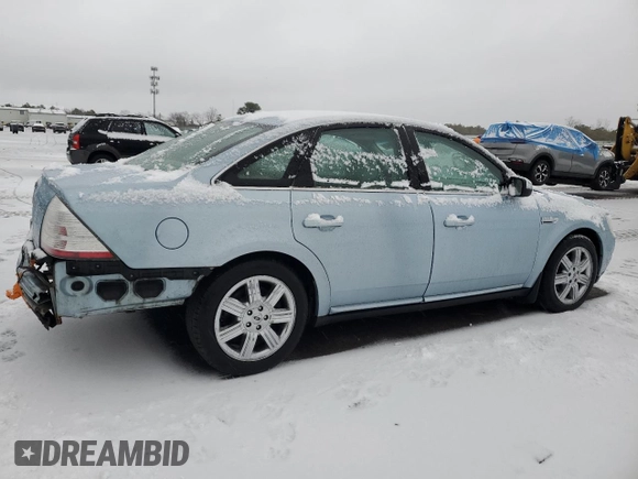 2008 Ford Taurus Limited with VIN 1FAHP25W18G114475, listed as a Copart auction lot 43776945 with 85,782 mi miles and Salvage Title. Bid and sale history available at DreamBid. Image 3.