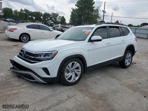 2023 Volkswagen Atlas 3.6L V6 SE w/Technology with VIN 1V2JR2CA9PC539086, listed as a Copart auction lot 64384524 with 0 mi miles and Salvage Title. Bid and sale history available at carsss.com. Image 1.