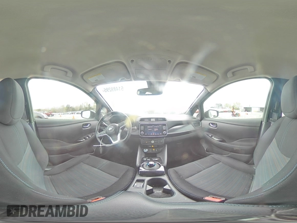 2022 Nissan LEAF SV Plus with VIN 1N4BZ1CV4NC559946, listed as a Copart auction lot 51489295 with 52,981 mi miles and Salvage Title. Bid and sale history available at DreamBid. Image 13.