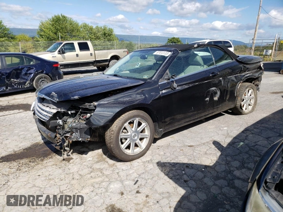 2008 Chrysler Sebring Touring with VIN 1C3LC55R88N236634, listed as a Copart auction lot 74224924 with 109,725 mi miles and Salvage title. Bid and sale history available at DreamBid. Image 1.