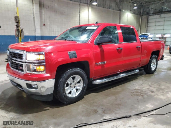2014 Chevrolet Silverado 1500 LT with VIN 3GCUKREH3EG535048, listed as a Copart auction lot 52941945 with 72,422 mi miles and Clean Title. Bid and sale history available at carsss.com. Image 1.