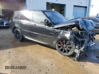 2018 Land Rover Range Rover Sport HSE Dynamic with VIN SALWV2SV9JA812238, listed as a Copart auction lot 44374695 with 53,014 mi miles and Salvage Title. Bid and sale history available at carsss.com. Image 4.