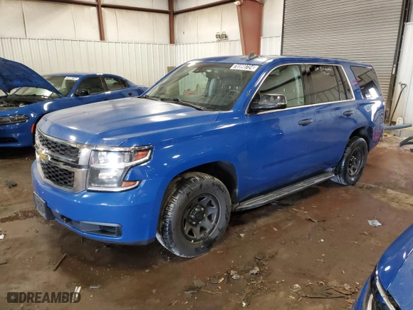 2015 Chevrolet Tahoe Commercial with VIN 1GNSK2EC8FR724452, listed as a Copart auction lot 76998724 with 112,295 mi miles and Clean Title. Bid and sale history available at carsss.com. Image 1.