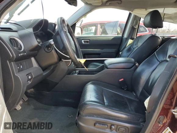 2015 Honda Pilot Touring with VIN 5FNYF4H91FB026824, listed as a Copart auction lot 49471405 with 160,524 mi miles and Salvage Title. Bid and sale history available at DreamBid. Image 7.