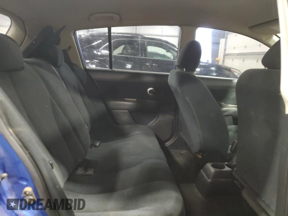 2010 Nissan Versa 1.8 SL with VIN 3N1BC1CP8AL396457, listed as a Copart auction lot 86810794 with 144,859 mi miles and Salvage Title. Bid and sale history available at carsss.com. Image 10.