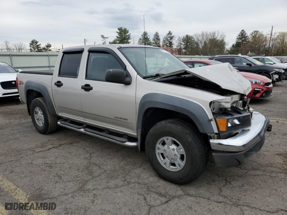 2005 Chevrolet Colorado 1SF LS Z71 with VIN 1GCDT136958247301, listed as a Copart auction lot 53123295 with 158,520 mi miles and Salvage Title. Bid and sale history available at carsss.com. Image 4.