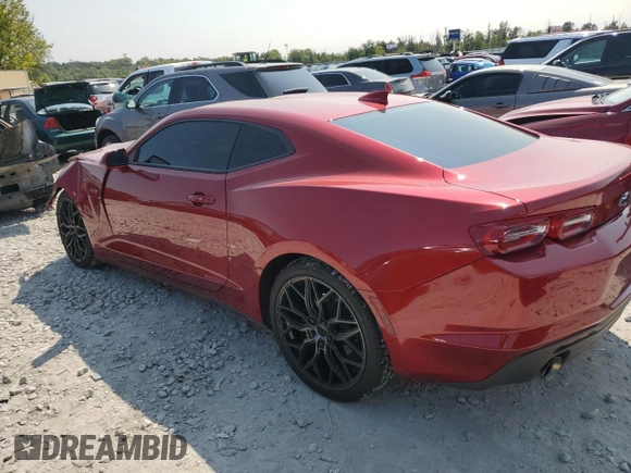 2022 Chevrolet Camaro LT1 with VIN 1G1FF1R73N0117120, listed as a Copart auction lot 70218334 with 37,419 mi miles and Salvage Title. Bid and sale history available at carsss.com. Image 2.