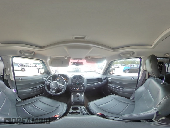 2017 Jeep Patriot High Altitude with VIN 1C4NJRFB3HD155274, listed as a Copart auction lot 80509394 with 92,384 mi miles and Salvage Title. Bid and sale history available at DreamBid. Image 16.