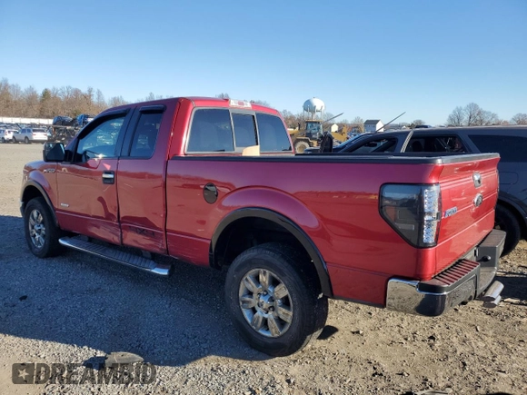 2011 Ford F-150 XL with VIN 1FTFX1ET2BFD19253, listed as a Copart auction lot 80438014 with 134,766 mi miles and Salvage Title. Bid and sale history available at carsss.com. Image 2.