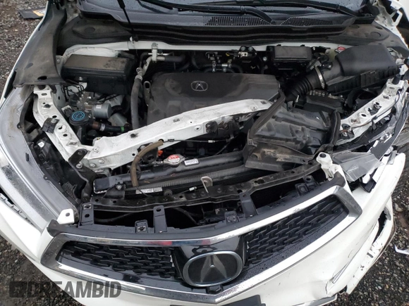 2019 Acura MDX Sport Hybrid w/Advance Pkg with VIN 5J8YD7H77KL000081, listed as a Copart auction lot 82473944 with 0 mi miles and Salvage Title. Bid and sale history available at carsss.com. Image 12.