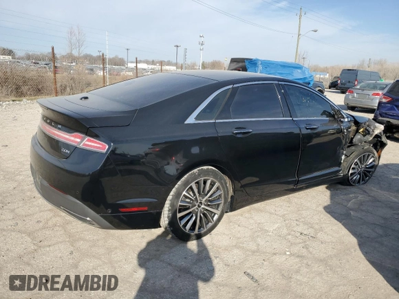 2018 Lincoln MKZ Hybrid Select with VIN 3LN6L5LU3JR608766, listed as a Copart auction lot 49128435 with 82,738 mi miles and Non repairable. Bid and sale history available at DreamBid. Image 3.