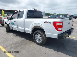 2023 Ford F-150 XL with VIN 1FTFX1E85PKF31252, listed as a IAAI auction lot 41948661 with 18,076 mi miles and . Bid and sale history available at DreamBid. Image 3.