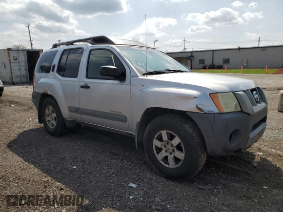 2006 Nissan Xterra S with VIN 5N1AN08W86C549561, listed as a Copart auction lot 53955355 with 172,058 mi miles and Salvage title. Bid and sale history available at DreamBid. Image 4.
