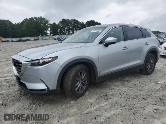 2023 Mazda CX-9 Touring with VIN JM3TCBCY2P0658759, listed as a Copart auction lot 59081855 with 61,480 mi miles and Salvage title. Bid and sale history available at DreamBid. Image 1.