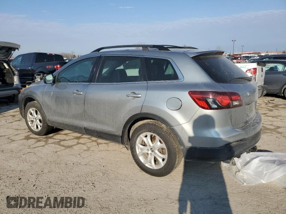 2013 Mazda CX-9 Touring with VIN JM3TB3CA3D0405084, listed as a Copart auction lot 47387645 with 0 mi miles and Salvage Title. Bid and sale history available at carsss.com. Image 2.