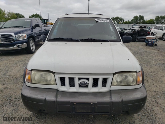 2002 Kia Sportage with VIN KNDJB723725141748, listed as a Copart auction lot 53556945 with 96,535 mi miles and Clean Title. Bid and sale history available at carsss.com. Image 5.