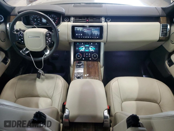 2018 Land Rover Range Rover with VIN SALGR2RV1JA383840, listed as a Copart auction lot 56894215 with 117,582 mi miles and Clean title. Bid and sale history available at DreamBid. Image 8.