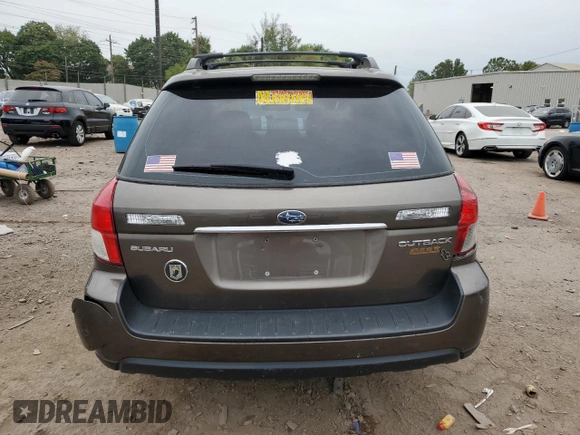 2009 Subaru Outback Special Edtn with VIN 4S4BP61CX97325545, listed as a Copart auction lot 72600264 with 0 mi miles and Clean Title. Bid and sale history available at carsss.com. Image 6.