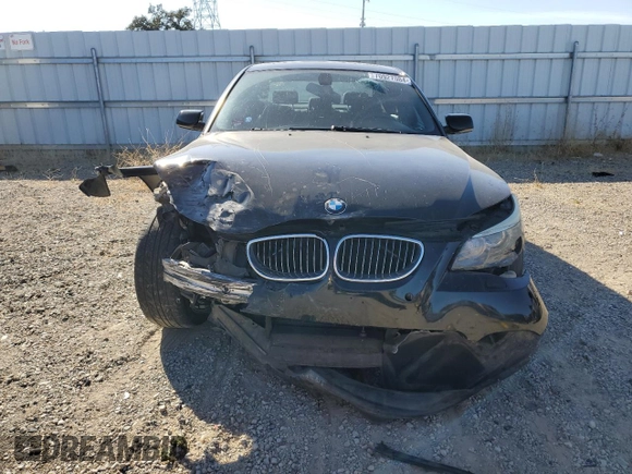 2010 BMW 5 Series 550i with VIN WBANW5C53ACT56674, listed as a Copart auction lot 70927084 with 129,722 mi miles and Salvage Title. Bid and sale history available at DreamBid. Image 5.