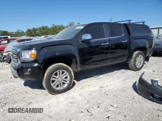 2015 GMC Canyon 2WD SLT with VIN 1GTG5CE33F1217419, listed as a Copart auction lot 73467364 with 114,542 mi miles and Salvage Title. Bid and sale history available at carsss.com. Image 1.