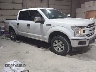 2019 Ford F-150 XL with VIN 1FTEW1E55KKD60550, listed as a IAAI auction lot 41213958 with 166,657 mi miles and . Bid and sale history available at DreamBid. Image 1.