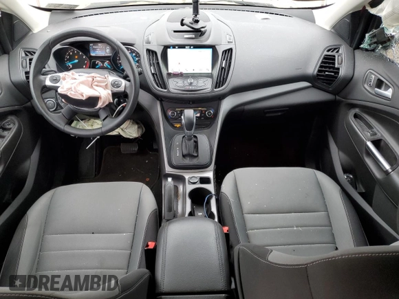 2016 Ford Escape SE with VIN 1FMCU9GX8GUB50543, listed as a Copart auction lot 47682215 with 50,763 mi miles and Salvage Title. Bid and sale history available at carsss.com. Image 8.