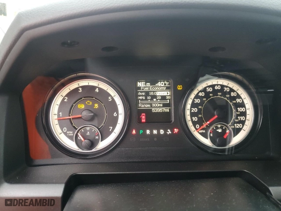 2018 Ram 2500 Tradesman with VIN 3C6UR5CJ3JG148172, listed as a Copart auction lot 46089165 with 53,957 mi miles and Salvage Title. Bid and sale history available at carsss.com. Image 9.