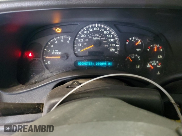 2003 Chevrolet Avalanche with VIN 3GNEK13T53G147238, listed as a Copart auction lot 53635875 with 299,095 mi miles and Salvage Title. Bid and sale history available at carsss.com. Image 9.