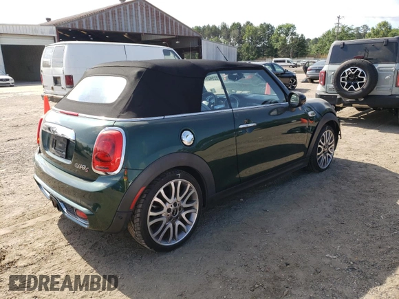2017 MINI Convertible Cooper S with VIN WMWWG9C35H3C81271, listed as a Copart auction lot 59088335 with 101,181 mi miles and Salvage title. Bid and sale history available at DreamBid. Image 3.