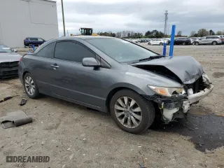 2010 Honda Civic Cpe EX with VIN 2HGFG1B82AH507012, listed as a Copart auction lot 51697385 with 111,201 mi miles and Salvage Title. Bid and sale history available at carsss.com. Image 4.