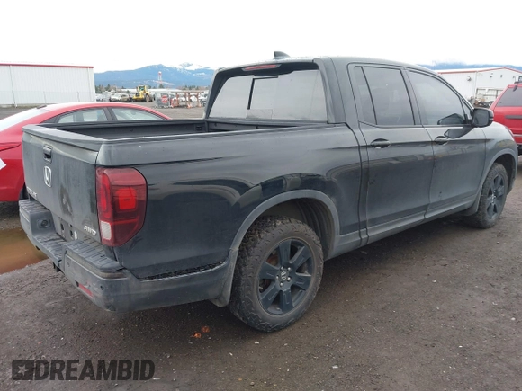 2017 Honda Ridgeline Black Edition with VIN 5FPYK3F82HB039785, listed as a IAAI auction lot 41815518 with 58,617 mi miles and . Bid and sale history available at DreamBid. Image 4.