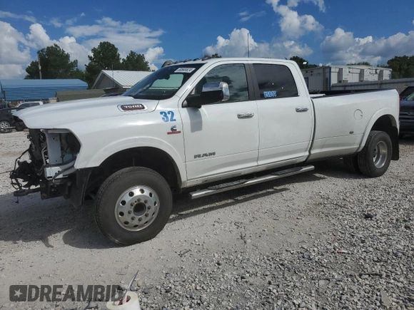 2019 Ram 3500 Laramie with VIN 3C63RRJL0KG663042, listed as a Copart auction lot 69565824 with 126,465 mi miles and Salvage Title. Bid and sale history available at carsss.com. Image 1.