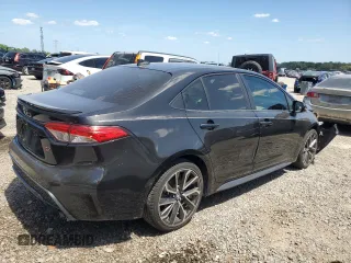 2020 Toyota Corolla SE with VIN JTDS4RCE8LJ039636, listed as a Copart auction lot 51976705 with 89,468 mi miles and Non Repairable. Bid and sale history available at carsss.com. Image 3.
