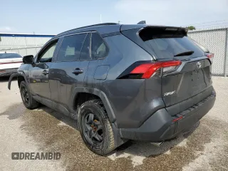 2020 Toyota RAV4 with VIN 2T3R1RFV9LC128802, listed as a Copart auction lot 54586675 with 164,217 mi miles and Salvage title. Bid and sale history available at DreamBid. Image 2.