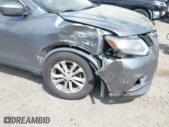 2016 Nissan Rogue S with VIN KNMAT2MT7GP634807, listed as a IAAI auction lot 41966364 with 112,807 mi miles and . Bid and sale history available at DreamBid. Image 6.
