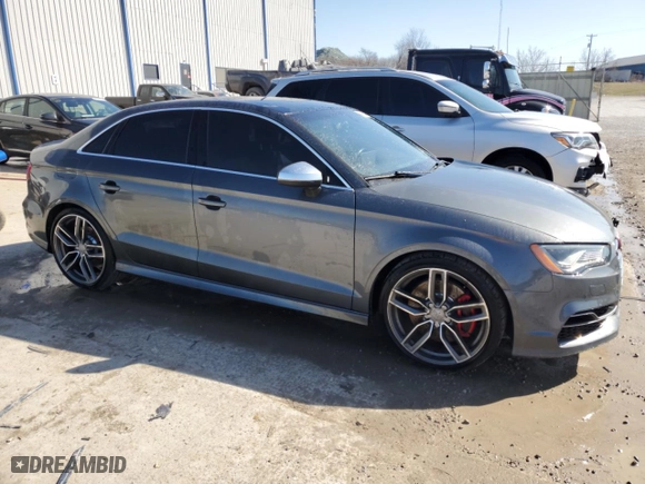 2015 Audi A3 2.0T Premium with VIN WAUBFGFFXF1064087, listed as a Copart auction lot 48153875 with 135,524 mi miles and Salvage Title. Bid and sale history available at carsss.com. Image 4.