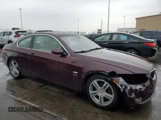 2009 BMW 3 Series 328i xDrive with VIN WBAWV53589P080858, listed as a Copart auction lot 43810235 with 153,425 mi miles and Salvage Title. Bid and sale history available at carsss.com. Image 4.