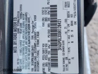 2011 Ford Fusion Hybrid with VIN 3FADP0L3XBR128421, listed as a Copart auction lot 78021664 with 165,595 mi miles and Salvage Title. Bid and sale history available at carsss.com. Image 12.