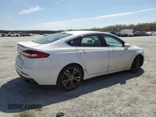 2020 Ford Fusion Titanium with VIN 3FA6P0K9XLR204414, listed as a Copart auction lot 51133515 with 123,564 mi miles and Clean title. Bid and sale history available at DreamBid. Image 3.