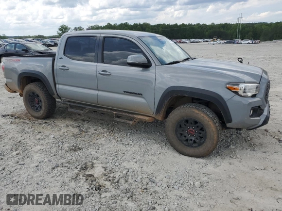 2021 Toyota Tacoma SR with VIN 3TMCZ5AN2MM397322, listed as a Copart auction lot 55470385 with 66,224 mi miles and Salvage title. Bid and sale history available at DreamBid. Image 4.