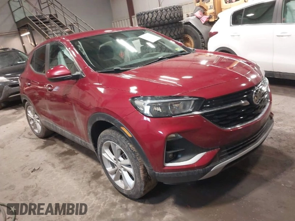 2021 Buick Encore GX Preferred with VIN KL4MMCSL8MB073636, listed as a IAAI auction lot 41708830 with 44,170 mi miles and . Bid and sale history available at DreamBid. Image 1.