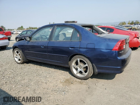 2004 Honda Civic LX with VIN 2HGES15554H516769, listed as a Copart auction lot 68873934 with 127,908 mi miles and Salvage Title. Bid and sale history available at carsss.com. Image 2.