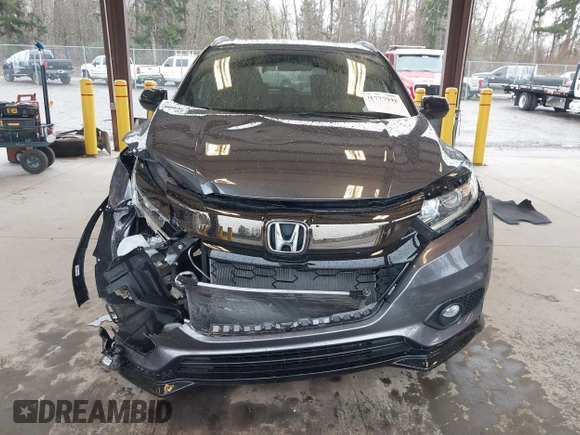 2022 Honda HR-V Sport with VIN 3CZRU6H18NM739546, listed as a IAAI auction lot 41777948 with 25,176 mi miles. Bid and sale history available at carsss.com. Image 13.