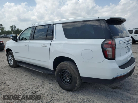 2023 Chevrolet Suburban LS z VIN 1GNSKBKD6PR109736, wystawiony jako Copart lot #54401815 z przebiegiem 26 871 mil mil oraz Szkoda całkowita • Salvage title. Historia ofert i sprzedaży dostępna na DreamBid. Obrazek 2.
