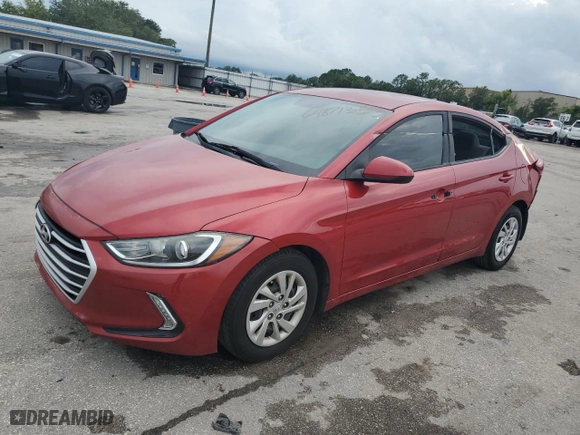 2017 Hyundai Elantra SE with VIN 5NPD74LF3HH161056, listed as a Copart auction lot 64871353 with 108,314 mi miles and Clean Title. Bid and sale history available at carsss.com. Image 1.
