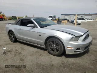 2014 Ford Mustang V6 with VIN 1ZVBP8EMXE5242753, listed as a Copart auction lot 53069415 with 145,485 mi miles and Salvage Title. Bid and sale history available at carsss.com. Image 4.