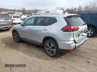 2017 Nissan Rogue SL with VIN 5N1AT2MV8HC770837, listed as a IAAI auction lot 41854052 with 71,537 mi miles. Bid and sale history available at carsss.com. Image 3.