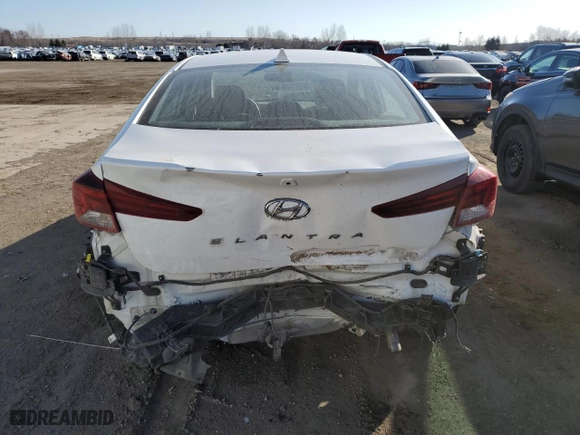 2019 Hyundai Elantra Preferred with VIN KMHD84LF3KU764210, listed as a Copart auction lot 50060485 with 112,644 mi miles and Salvage Title. Bid and sale history available at carsss.com. Image 6.